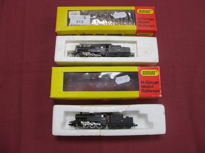 Lot 413 - Two Boxed N Gauge Hornby Minitrix 2-6-0...