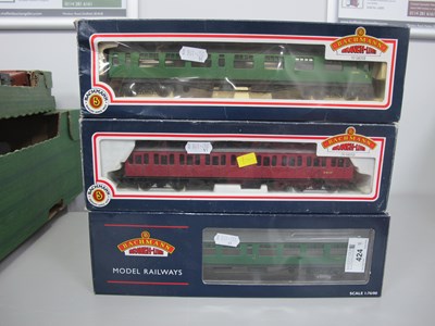 Lot 424 - Three Bachmann OO Gauge Boxed Coaches.