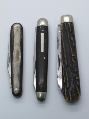 Lot 131 - George Butler and Co, single blade, brass...