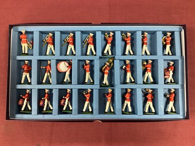 Lot 653 - Britains Plastic 'Eyes Right' Marching Band,...