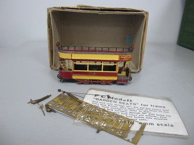 Lot 446 - A 4mm scale Kit Built Four Wheel Double Deck...