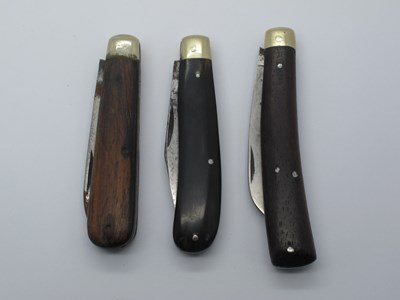 Lot 137 - W Saynor, Sheffield, one blade, pruner, wood...