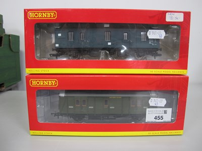 Lot 455 - Two Boxed Hornby OO Gauge Parcels Vans.