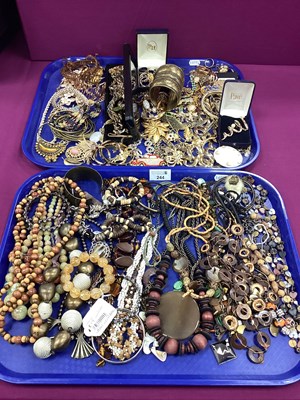 Lot 244 - An Assortment of Modern Costume Jewellery, to...