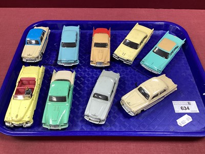 Lot 634 - A Quantity of Post War Dinky Cars From The...