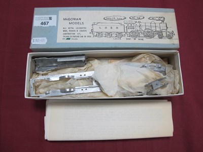 Lot 467 - A McGowan Models 4mm Scale All Metal LNER Hunt...