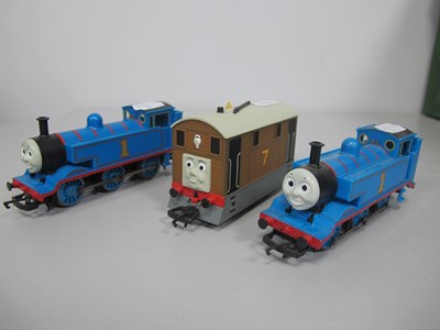 Lot 473 - Two Hornby OO Gauge 0-6-0 Thomas Locomotives,...