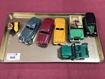 Lot 644 - A Small Quantity Post War Dinky Vehicles,...