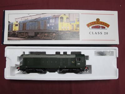 Lot 491 - A Boxed Bachmann OO Gauge Green Class 20...