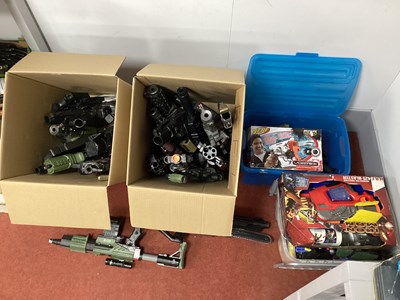 Lot 354 - A Large Quantity of Nerf Guns and Accessories,...