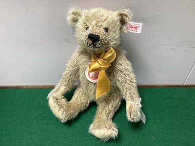 Lot 322 - Modern Steiff Bear, with button in ear, 25cm...