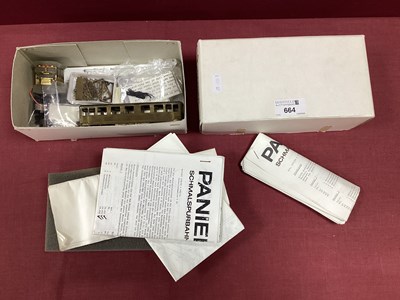 Lot 664 - A boxed part-completed German HOe kit for a VT...