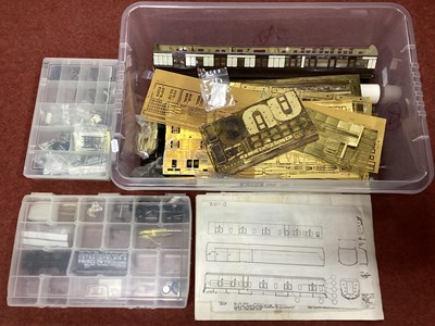 Lot 415 - A part built O gauge GWR steam railmotor kit,...