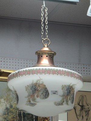 Lot 1505 - A Large Early XX Century Ceiling Lamp,...