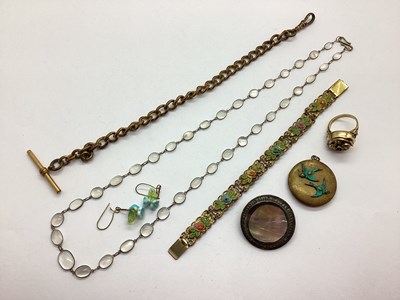 Lot 98 - An Assortment of Vintage and Later Jewellery,...