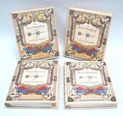 Lot 1402 - Four Stanley Gibbons Stamp Albums, The Royal...