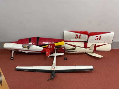 Lot 311 - Three Scratch/Kit Built Radio Controlled Model...