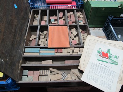 Lot 1123 - A Mid XX Century Lotts Tudor Blocks Set,...