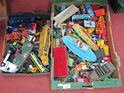 Lot 814 - A Quantity of Playworn Diecast Model Vehicles,...