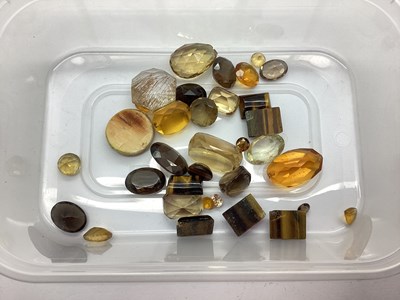 Lot 105 - A Collection of Loose Gems and Stones, to...