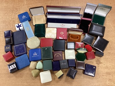 Lot 117 - An Assortment of Modern Jewellery Boxes, to...