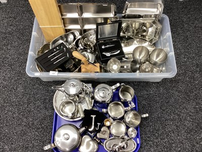 Lot 127 - A Collection of Modern Plated Ware, including...