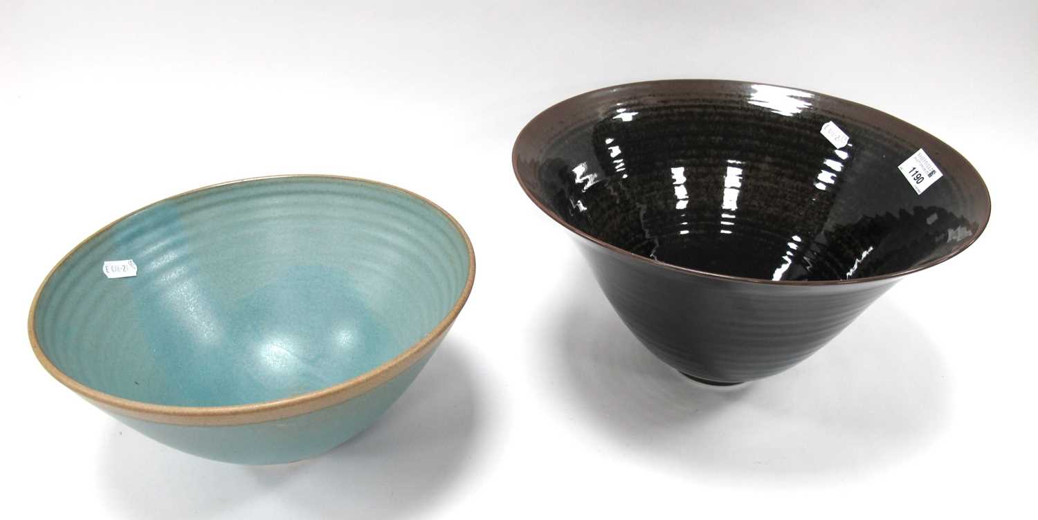 Lot 1190 - Tony Gant London Studio Pottery Bowl, with...