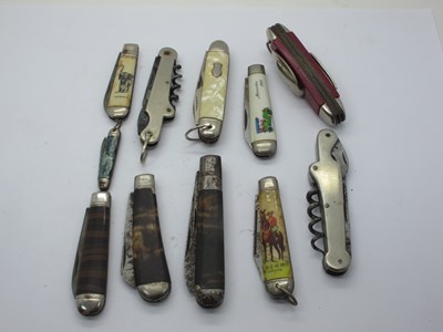 Lot 279 - Pocket Knives by Richards, two knives by...