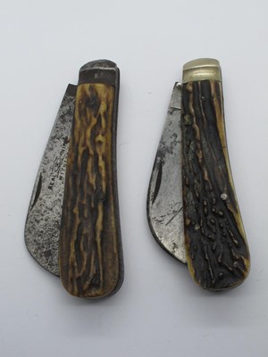 Lot 178 - George Wostenholm Single blade, stag scales....