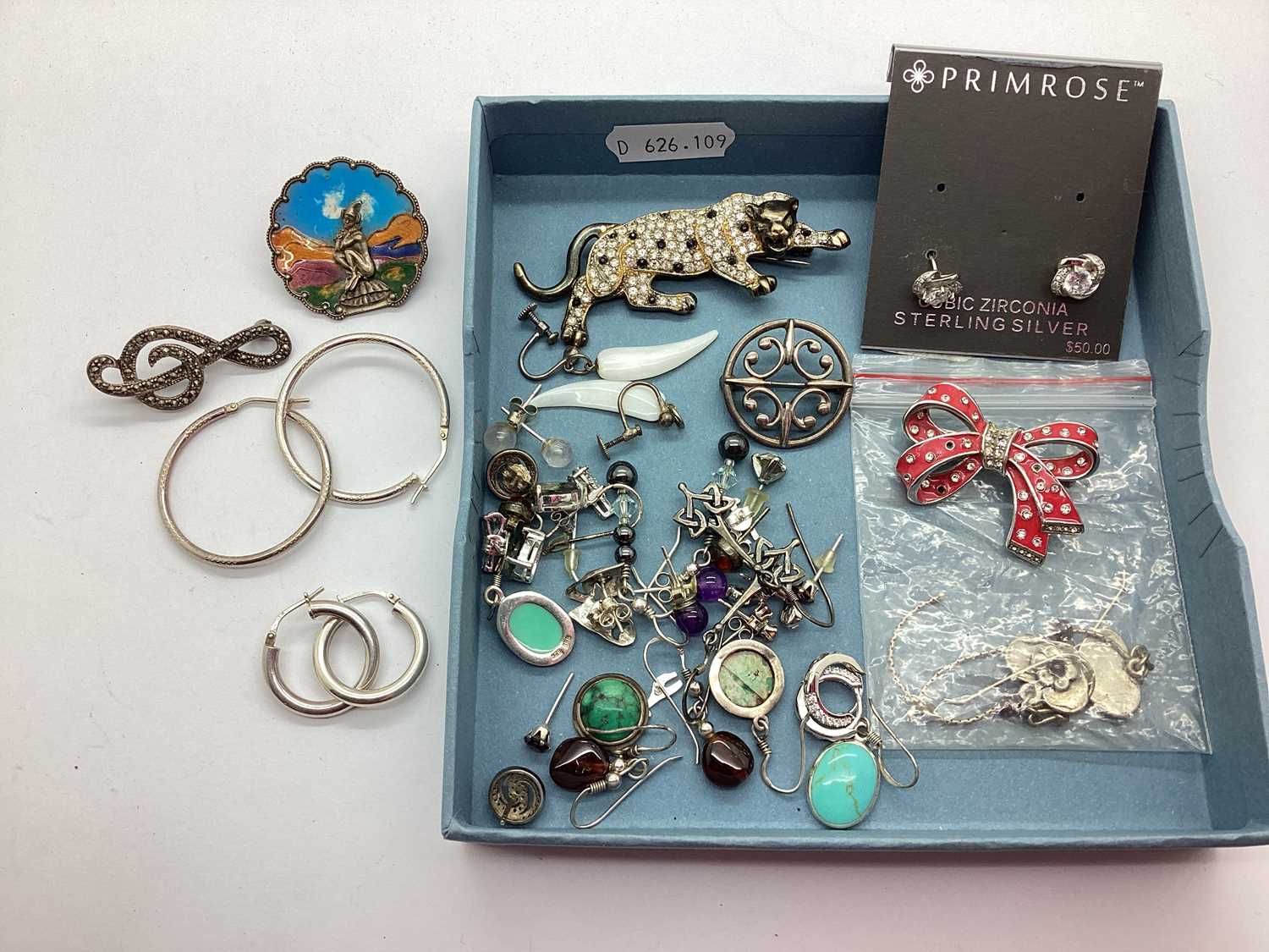 Lot 92 - An Assortment of "925" and Other Jewellery, to...