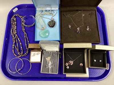 Lot 193 - An Assortment of "925" and Other Jewellery, to...