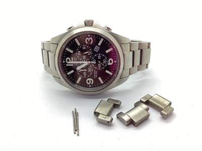 Lot 219 - Citizen Eco-Drive; Titanium WR200 Gent's...