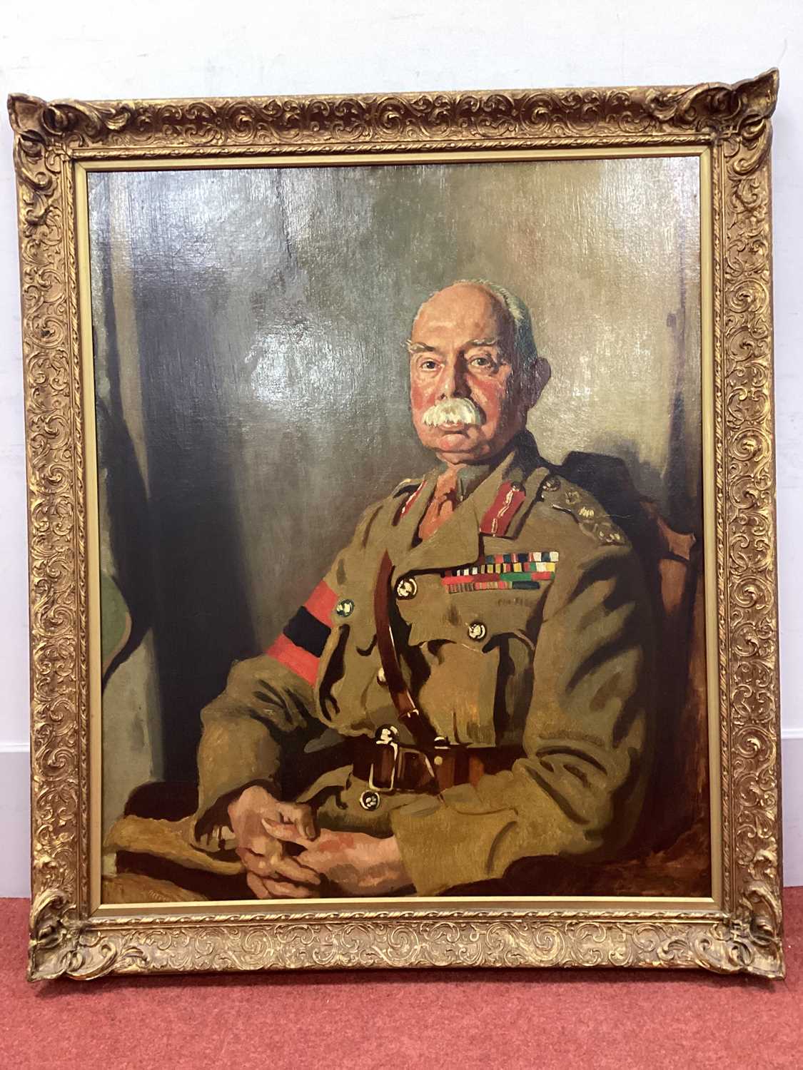 Lot 417 - Portrait of Field Marshal Herbert Charles...