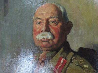 Lot 417 - Portrait of Field Marshal Herbert Charles...