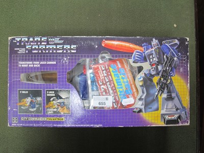 Lot 655 - A Boxed Circa 1980's Hasbro Transformers ~5794...