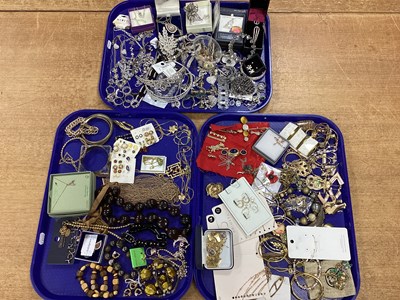 Lot 115 - An Assortment of Modern Costume Jewellery :-...