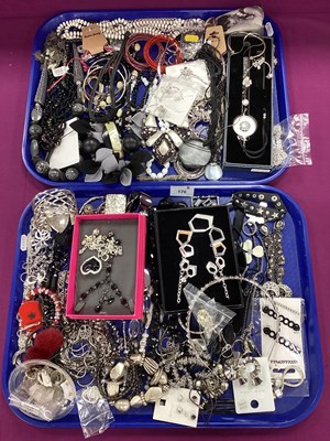 Lot 176 - An Assortment of Modern Costume Jewellery :-...