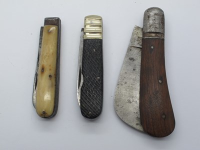 Lot 206 - Pocket Knife, J. Adams, Sheffield, one blade,...