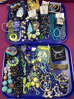 Lot 169 - An Assortment of Modern Costume Jewellery :-...