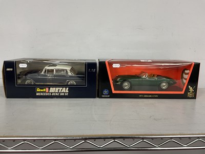 Lot 558 - WITHDRAWN Two 1:18th Scale Diecast Model Cars...