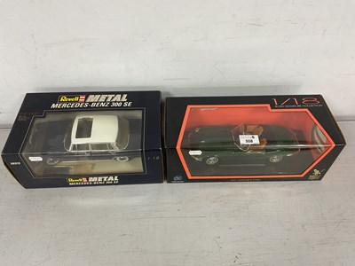 Lot 558 - WITHDRAWN Two 1:18th Scale Diecast Model Cars...