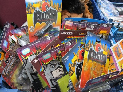 Lot 489 - Approximately Twenty Carded Plastic Diecast...