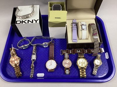 Lot 175 - An Assortment of Ladies Wristwatches, to...