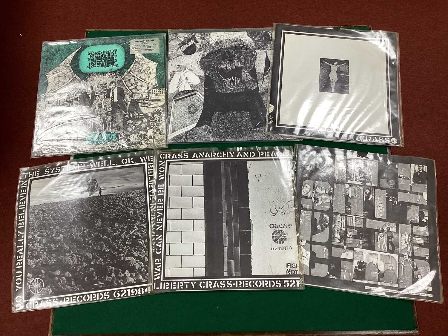 Lot 491 - Punk Interest LPs, six albums comprising of...