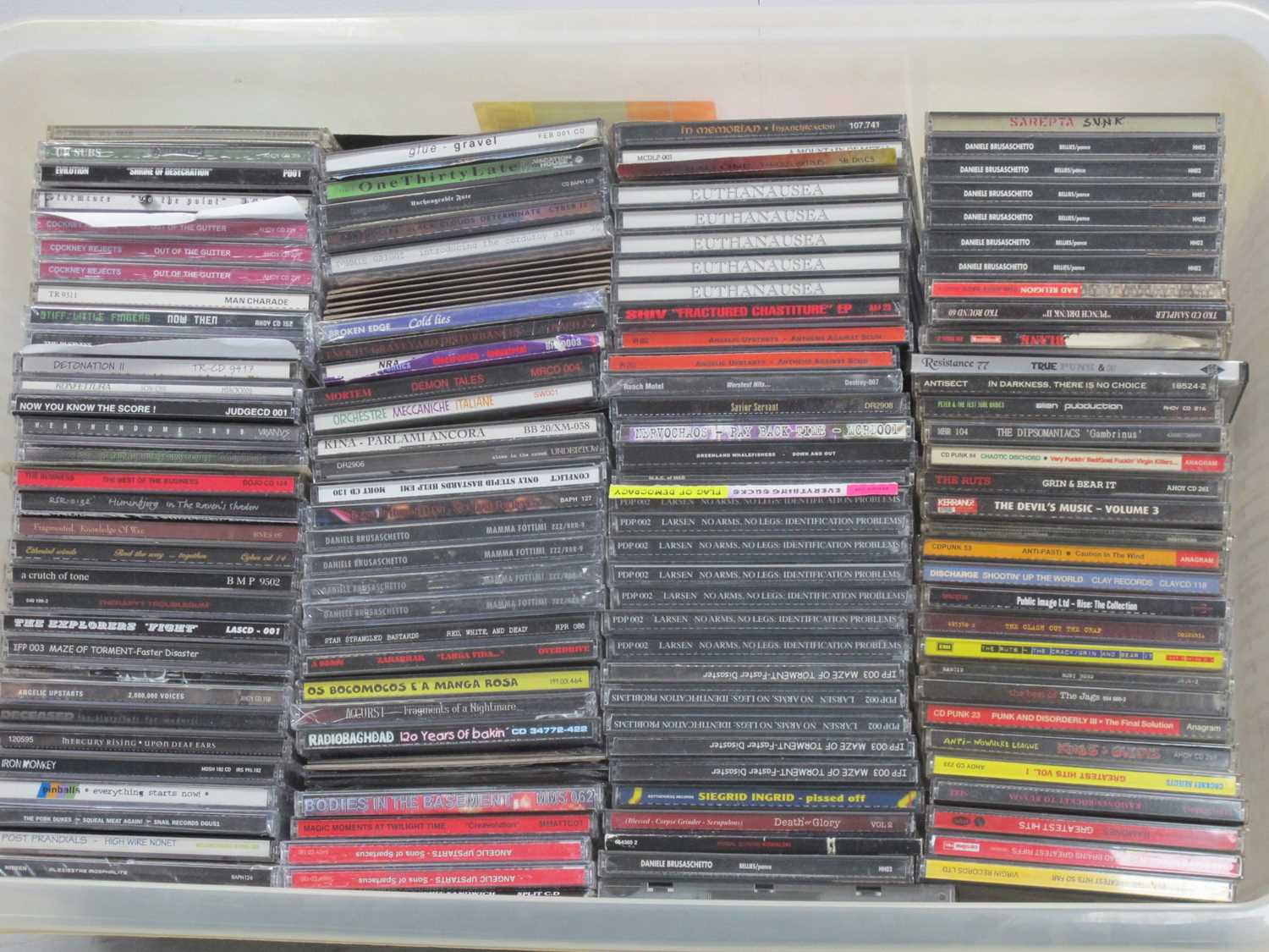 Lot 364 - Punk CDs, over 100 releases from Cockney...