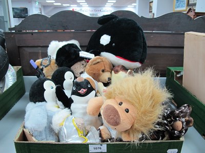 Lot 1076 - A Collection of Stuffed Teddy Bears, many Hard...