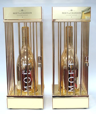 Lot 1423 - Moet and Chandon Display Bottles, in gilt...