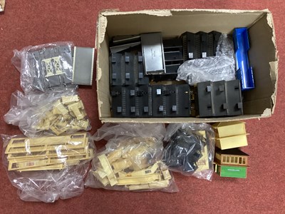 Lot 375 - A quantity of Hornby OO gauge plastic railway...