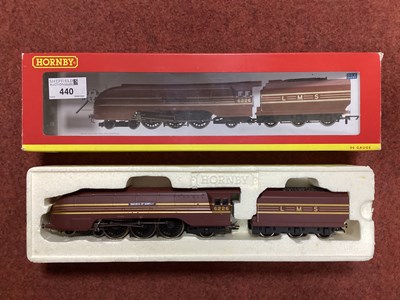 Lot 440 - A boxed Hornby OO gauge Streamlined Duchess...