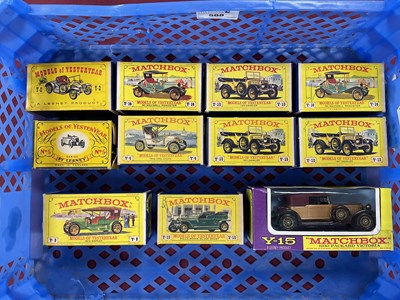 Lot 588 - Eleven Matchbox Models of Yesteryear in...